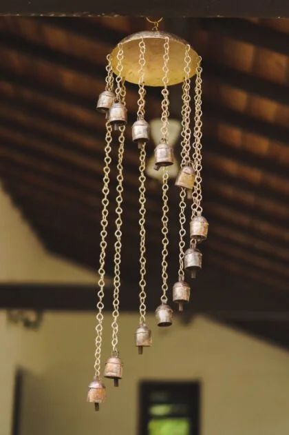 kutchi Bell Metal Handcrafted Singing  Shower Chimes - Image 2